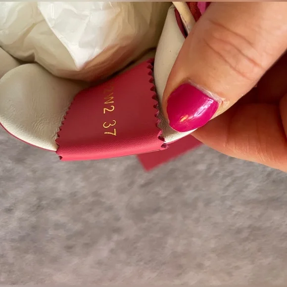 Valentino Pink/White Women’s Sneakers - Picture 15 of 16